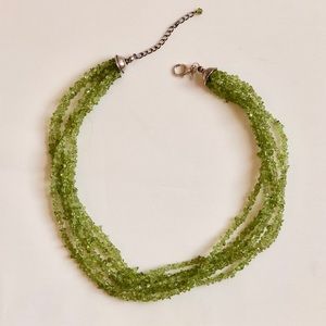 Silpada Green Peridot necklace